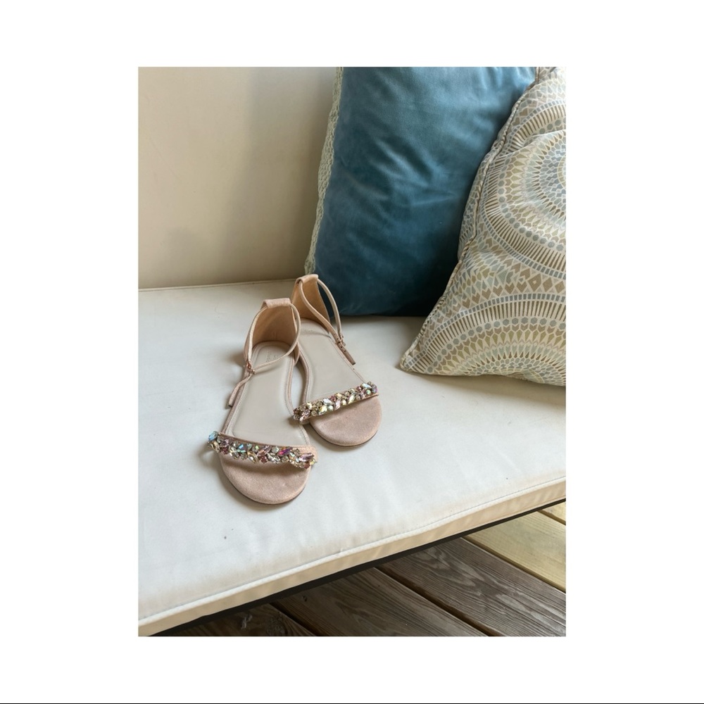 Sandals - diamond studded